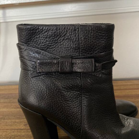 KATE SPADE New York Booties Mannie High-Heel Boots Black Size 7.5 Autumn Winter - Picture 5 of 11